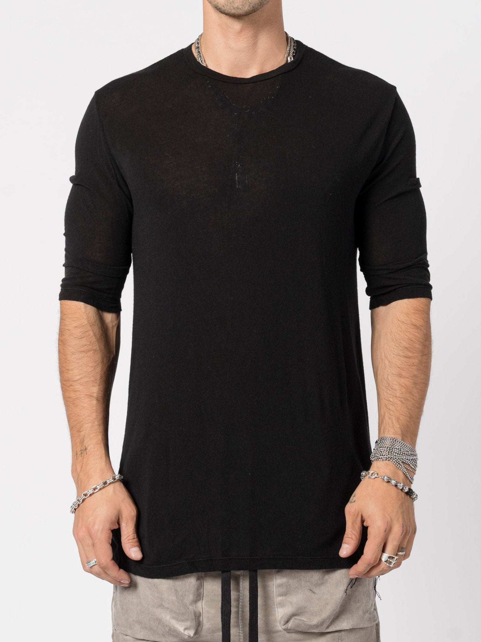 Modal Cashmere Blend Tee - by MD75