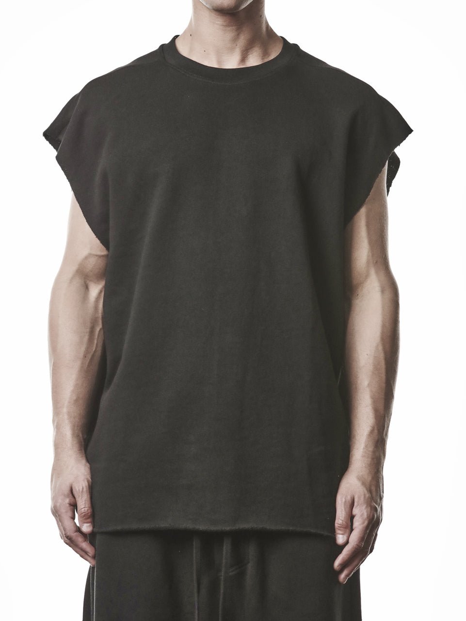 Oversized Raw Sweat Top - by THOM KROM