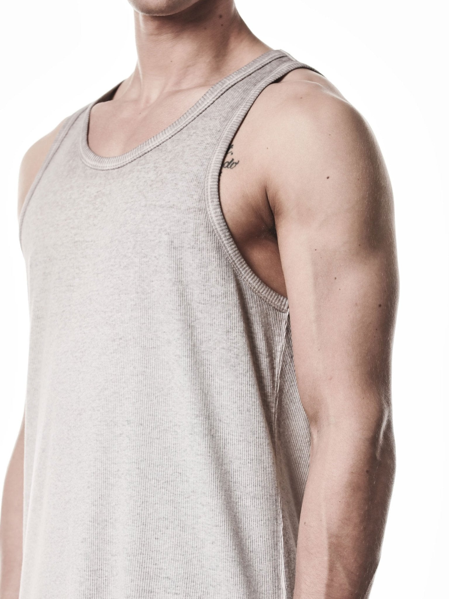 Ribbed Tank Top - by THOM KROM