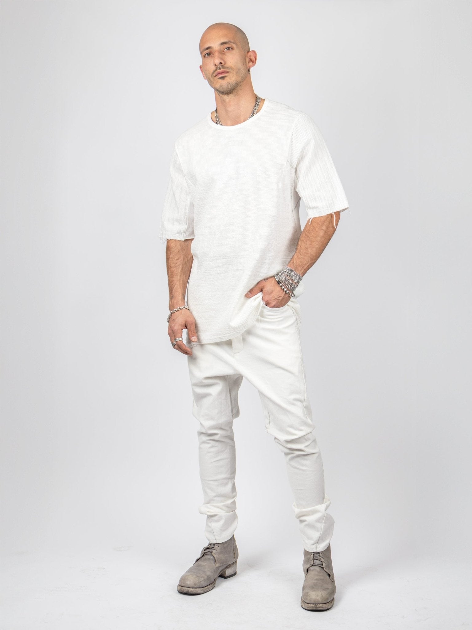 Staple 69 Micro Ondes Organic Cotton T-Shirt - by Isaac Sellam
