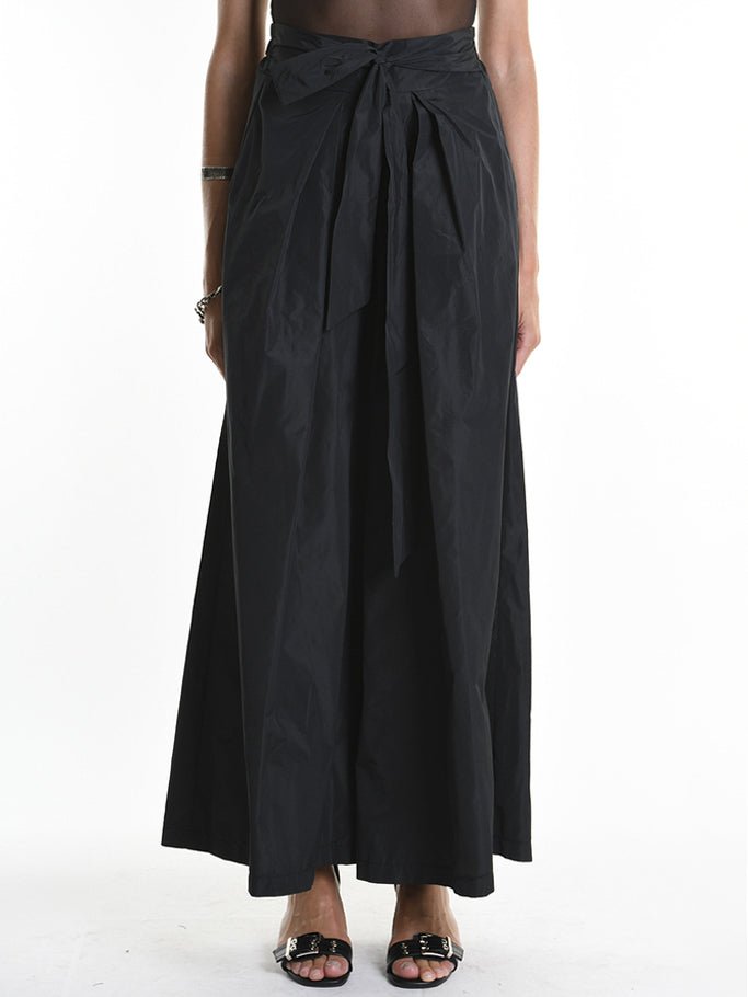 Taffeta Wide - Leg Trousers - by LA HAINE INSIDE US
