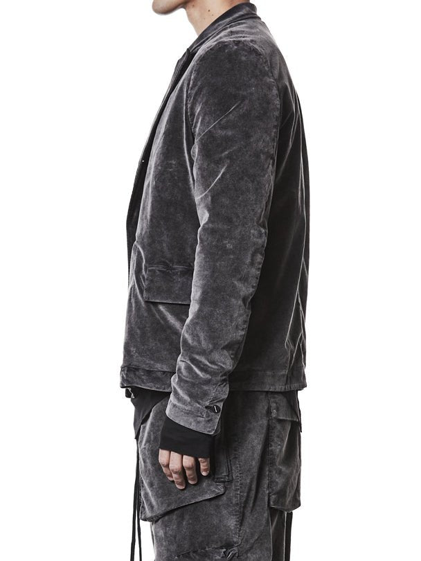 Velvet Cotton - Blend Blazer - by THOM KROM