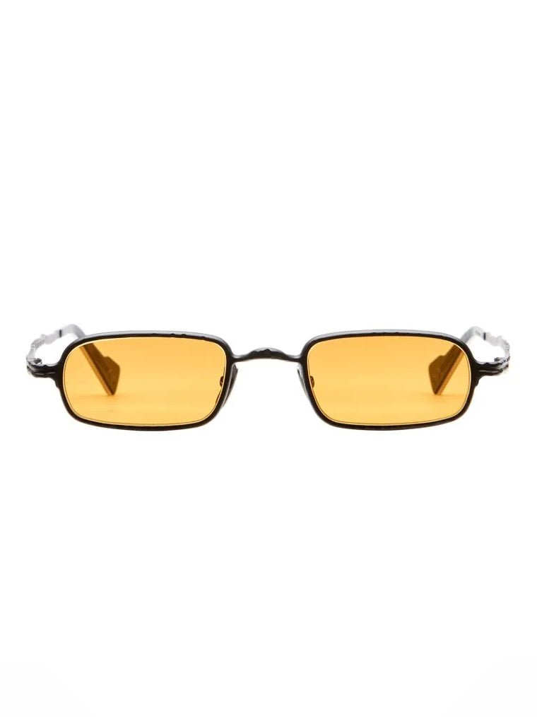 KUBORAUM Z18 Black Matt sunglasses, front view.